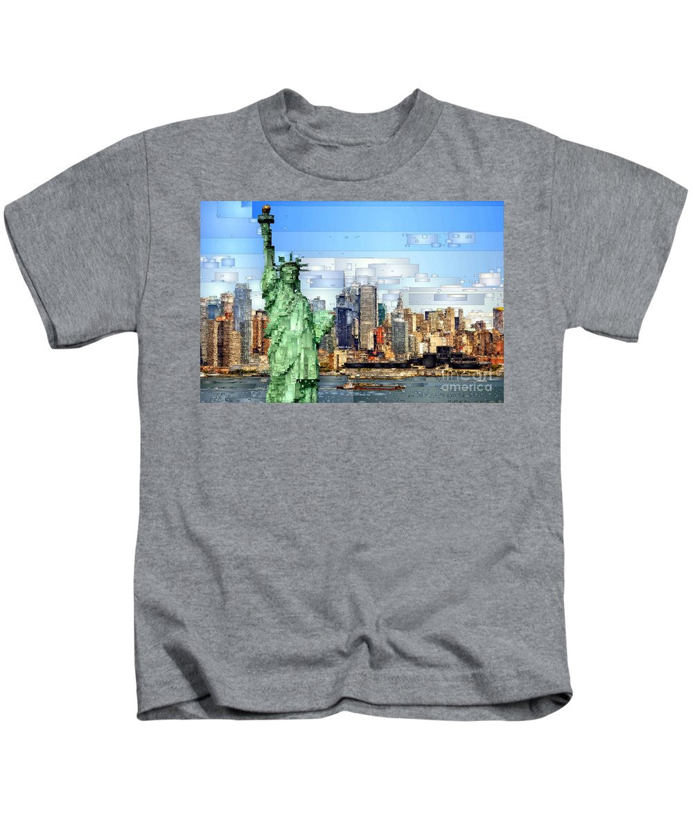 Kids T-Shirt - Statue Of Liberty- New York