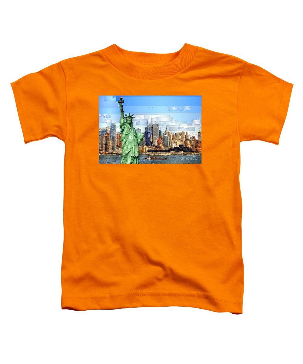 Toddler T-Shirt - Statue Of Liberty- New York