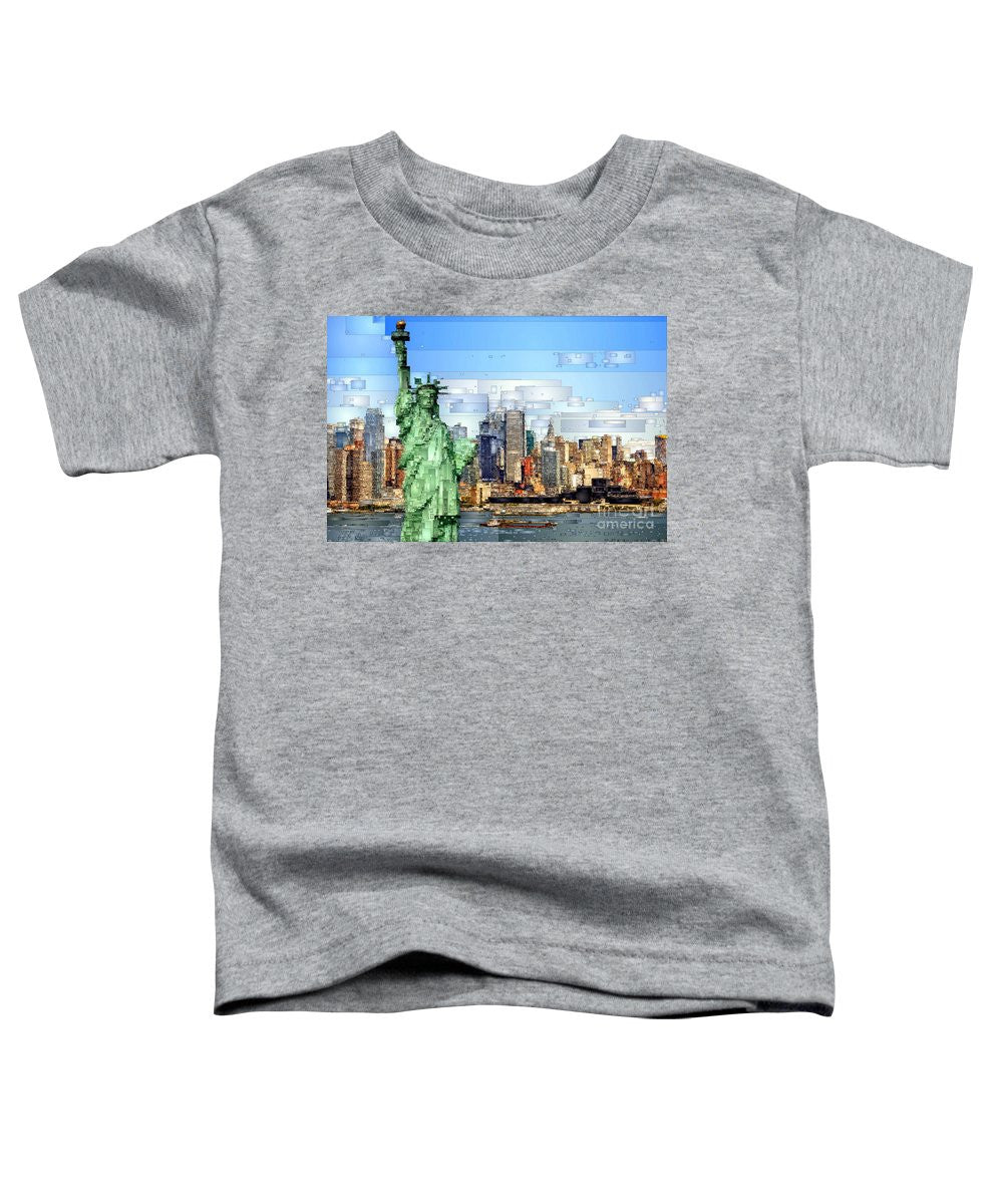 Toddler T-Shirt - Statue Of Liberty- New York