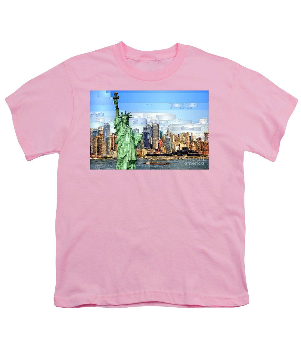 T-shirt pour jeunes - Statue de la Liberté - New York