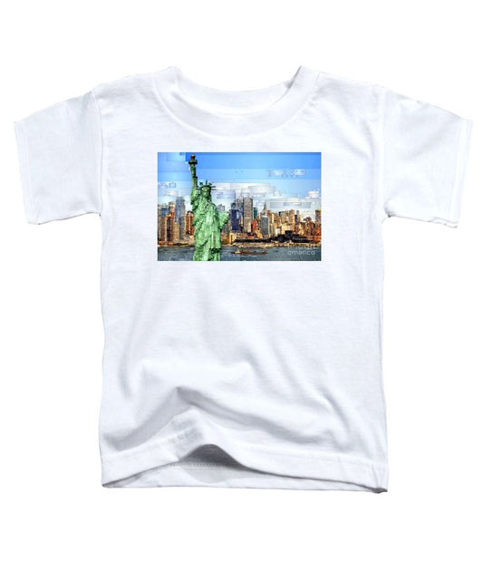 Toddler T-Shirt - Statue Of Liberty- New York