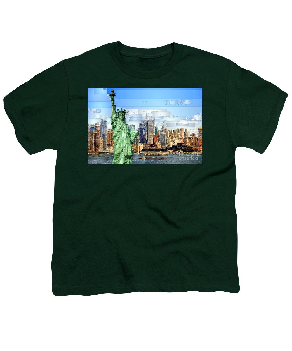 T-shirt pour jeunes - Statue de la Liberté - New York