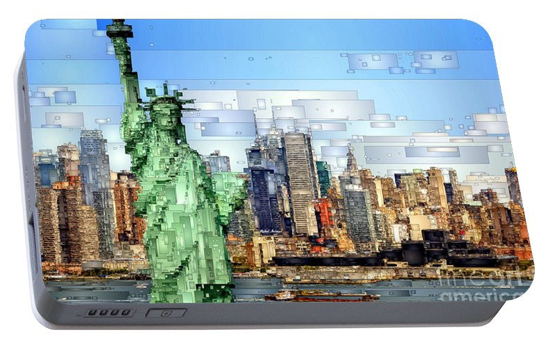 Portable Battery Charger - Statue Of Liberty- New York