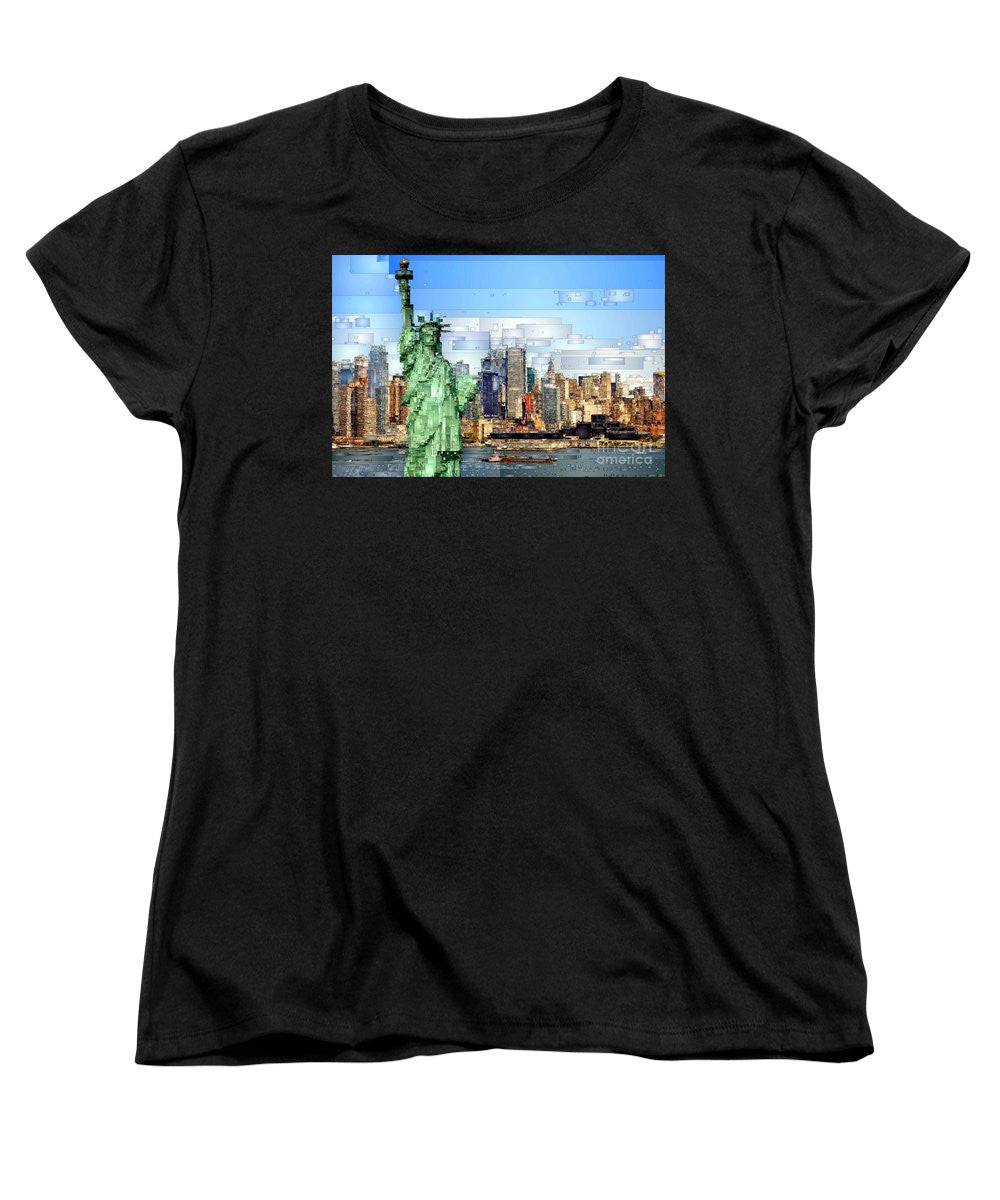 Women's T-Shirt (Standard Cut) - Statue Of Liberty- New York