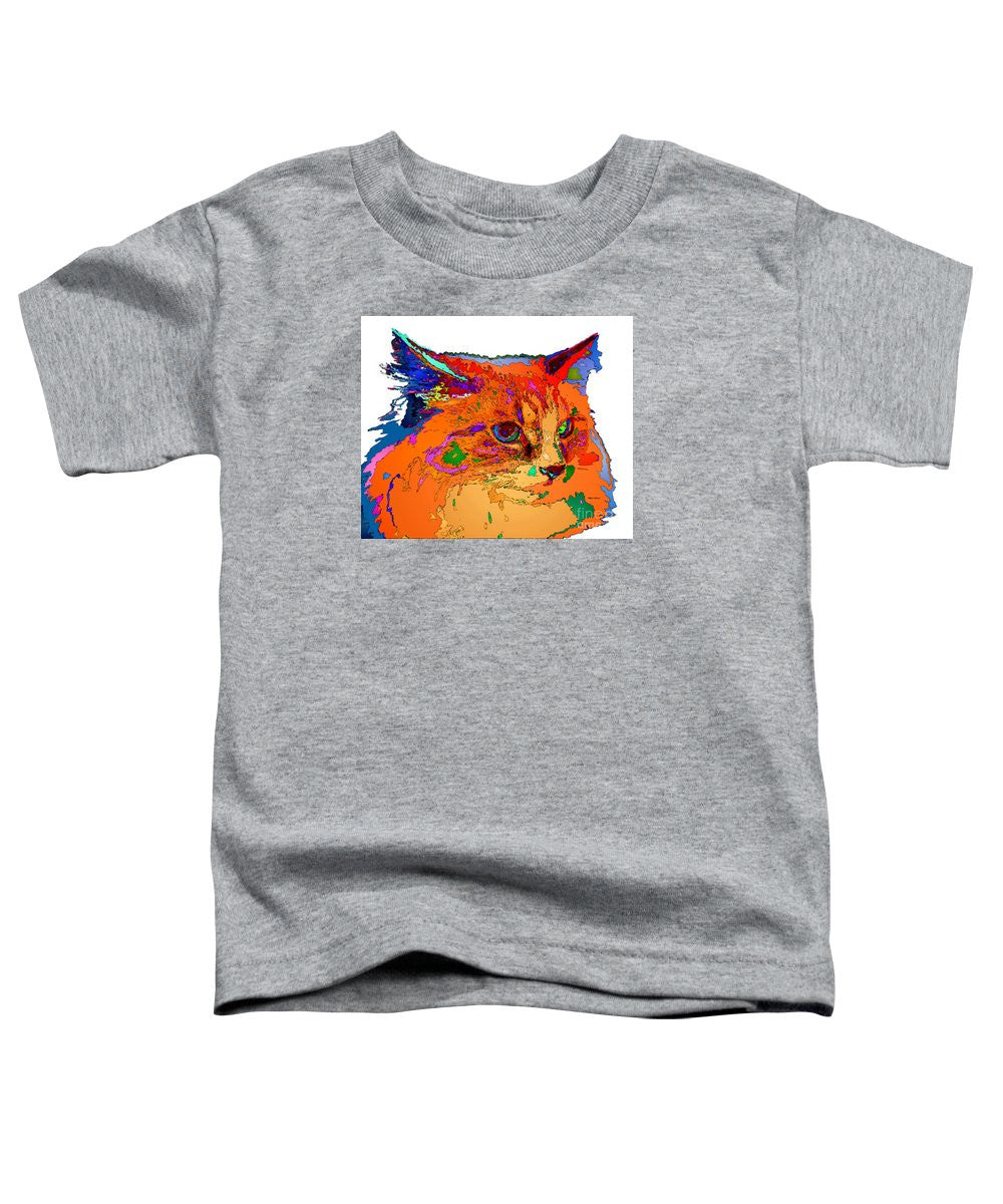 T-shirt pour tout-petits - Stella la chatte. Série Pet