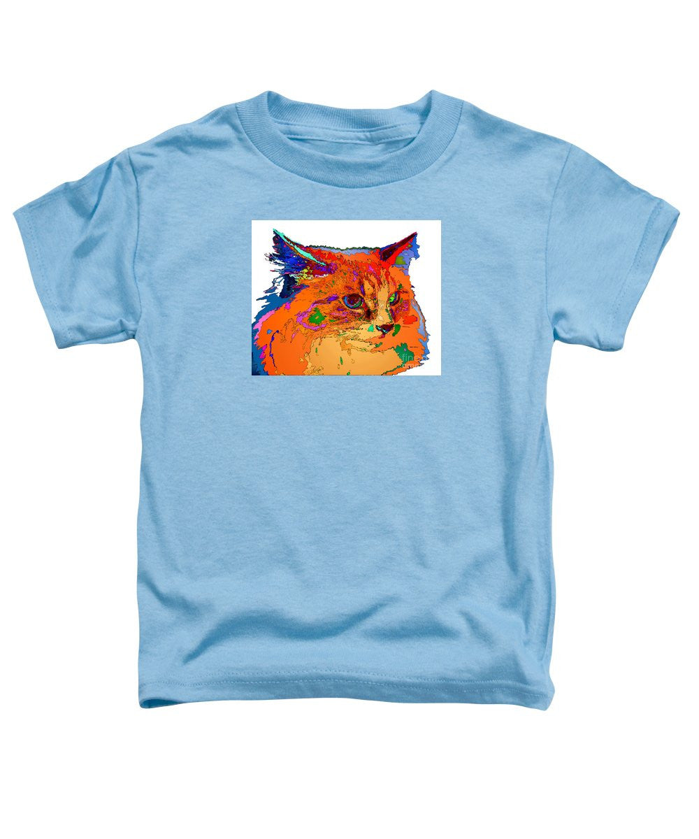 T-shirt pour tout-petits - Stella la chatte. Série Pet