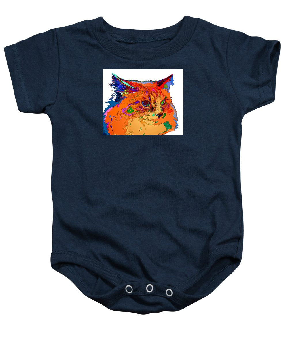 Baby Onesie - Stella The Cat. Pet Series