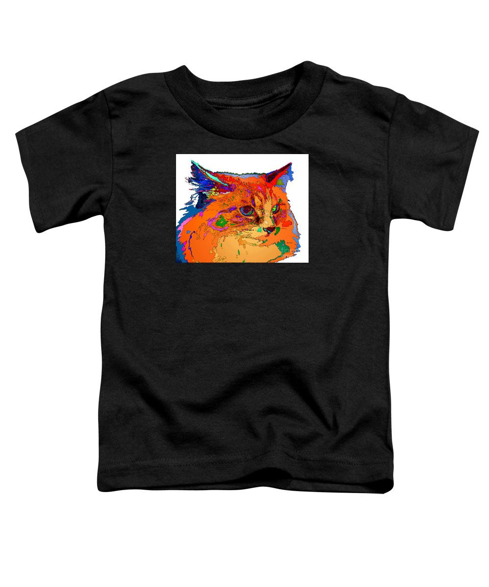 T-shirt pour tout-petits - Stella la chatte. Série Pet