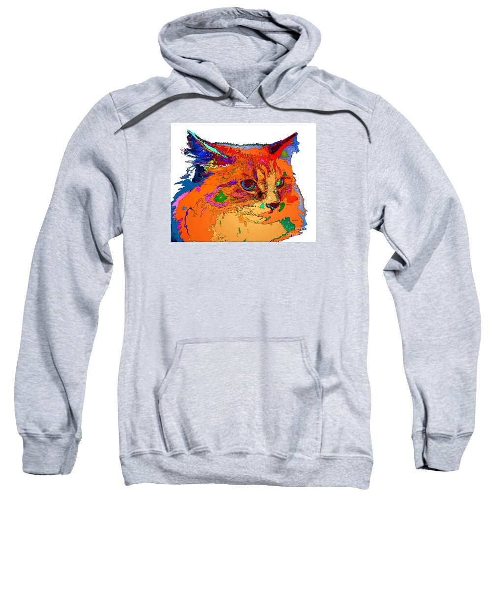 Sweat-shirt - Stella la chatte. Série Pet