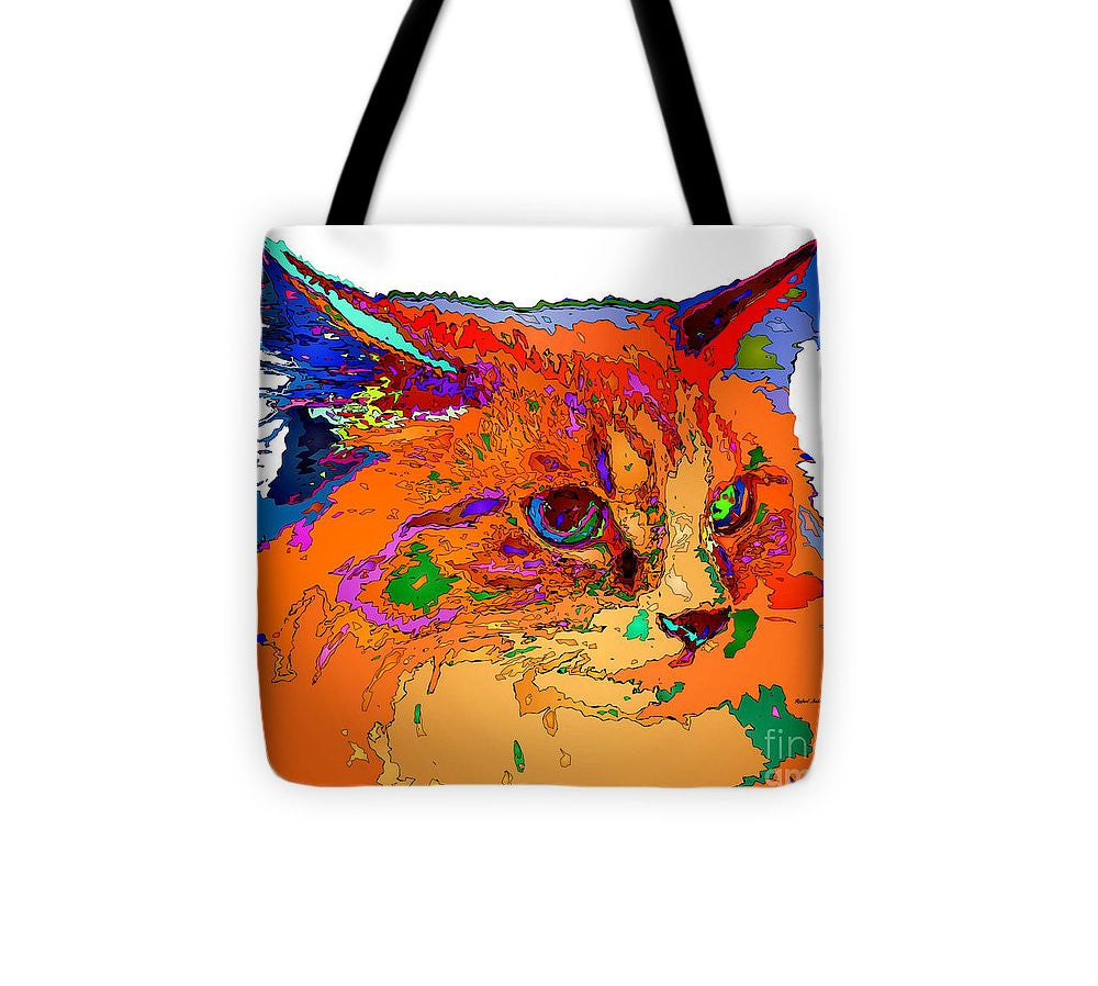 Tote Bag - Stella The Cat. Pet Series