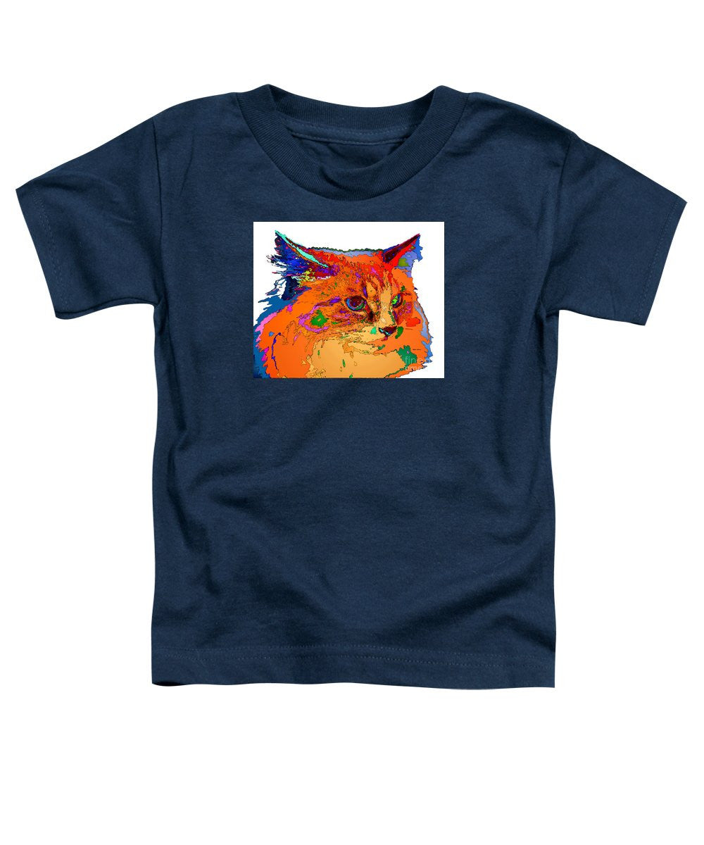 T-shirt pour tout-petits - Stella la chatte. Série Pet