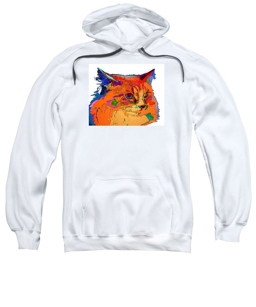 Sweat-shirt - Stella la chatte. Série Pet