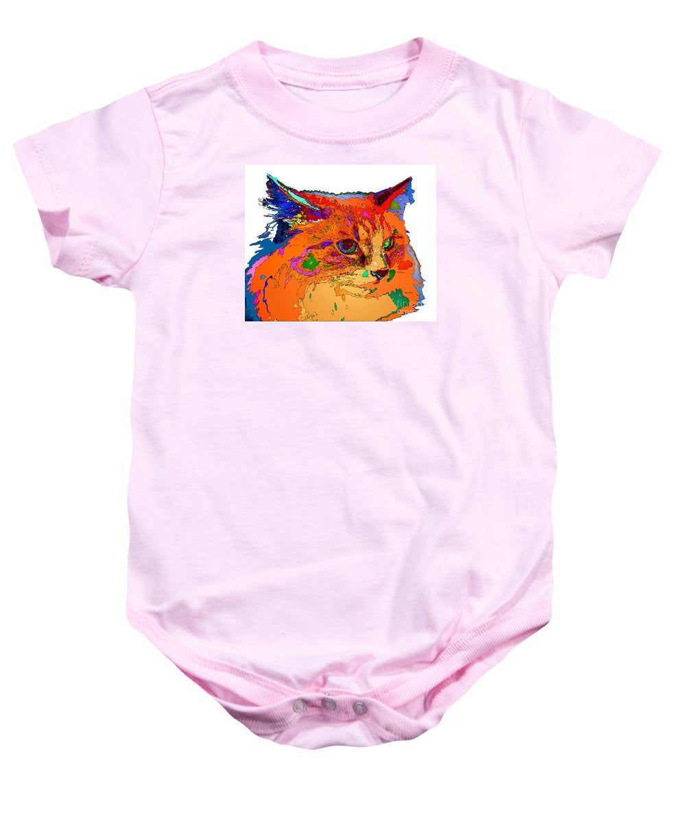 Baby Onesie - Stella The Cat. Pet Series