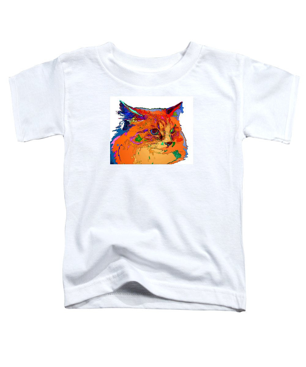 T-shirt pour tout-petits - Stella la chatte. Série Pet