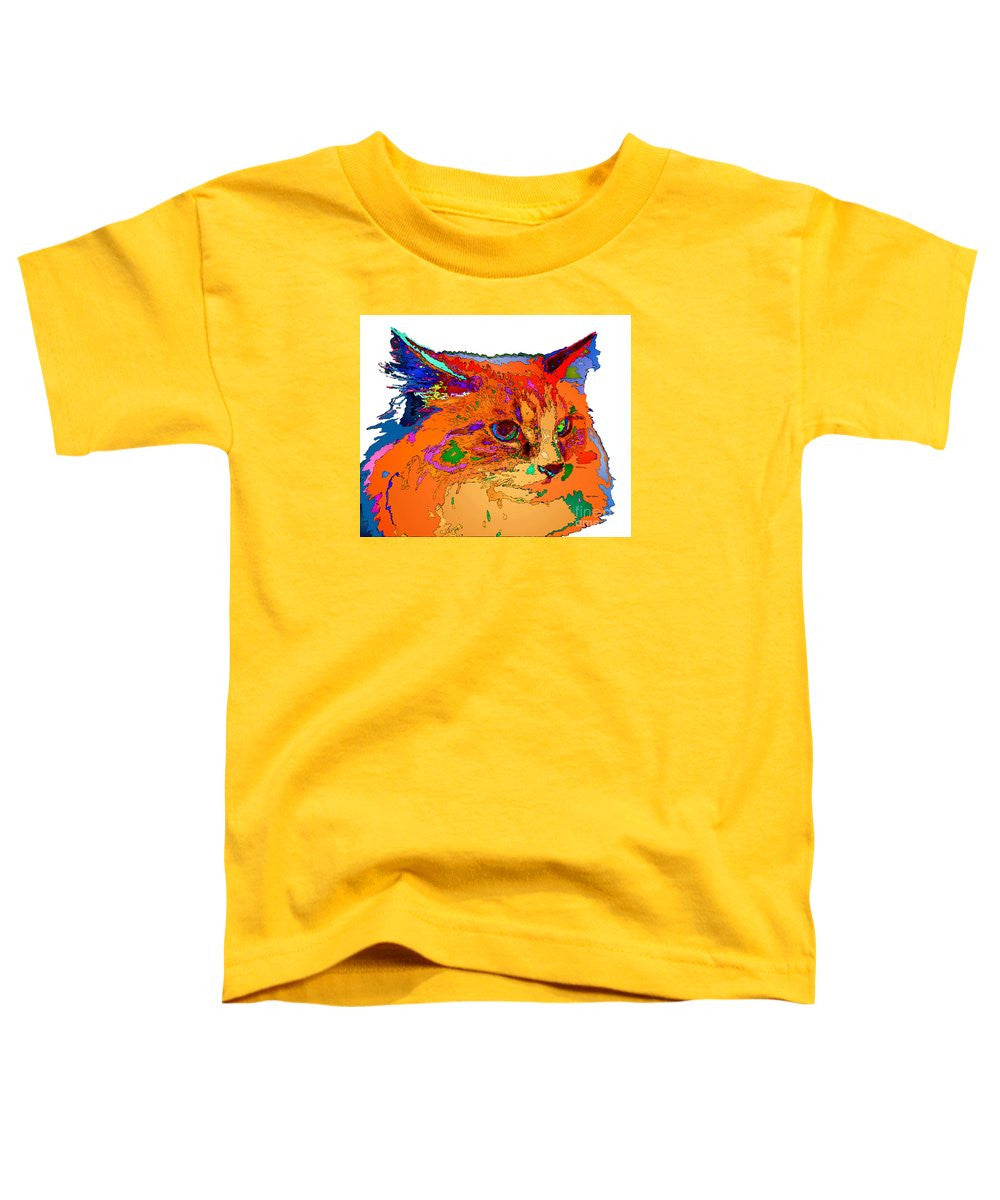 T-shirt pour tout-petits - Stella la chatte. Série Pet