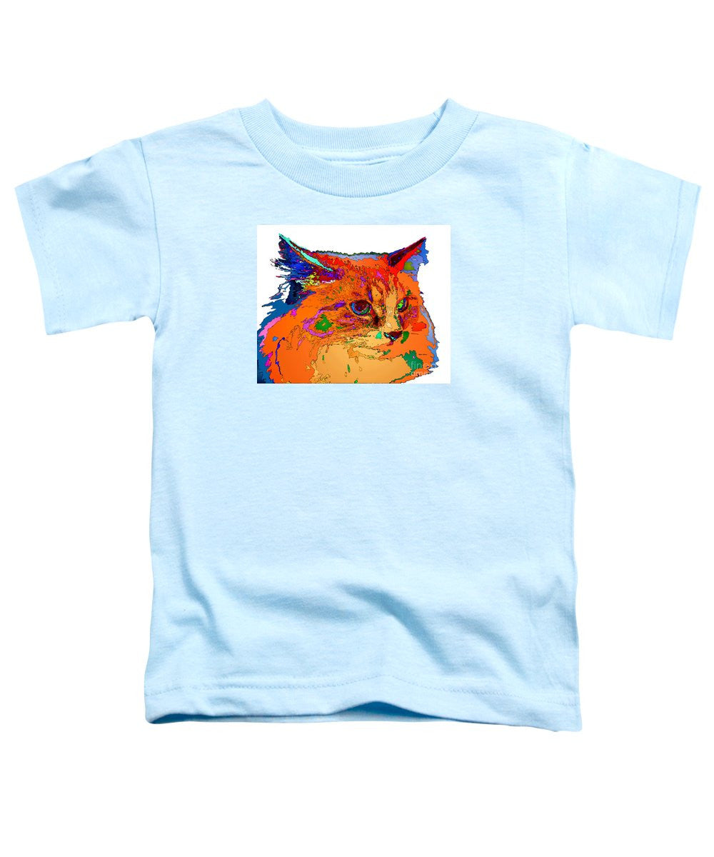 T-shirt pour tout-petits - Stella la chatte. Série Pet