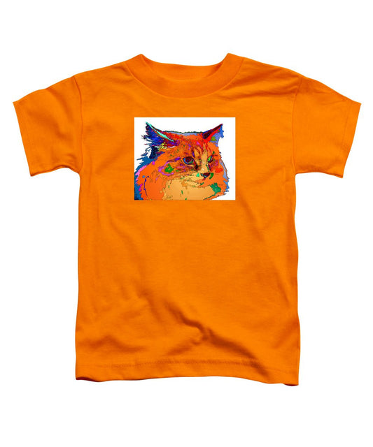 T-shirt pour tout-petits - Stella la chatte. Série Pet