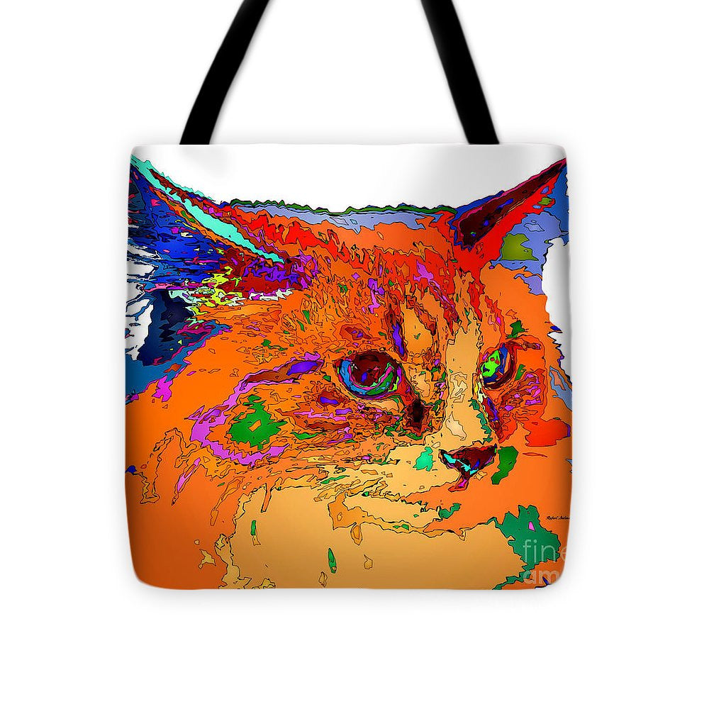 Tote Bag - Stella The Cat. Pet Series