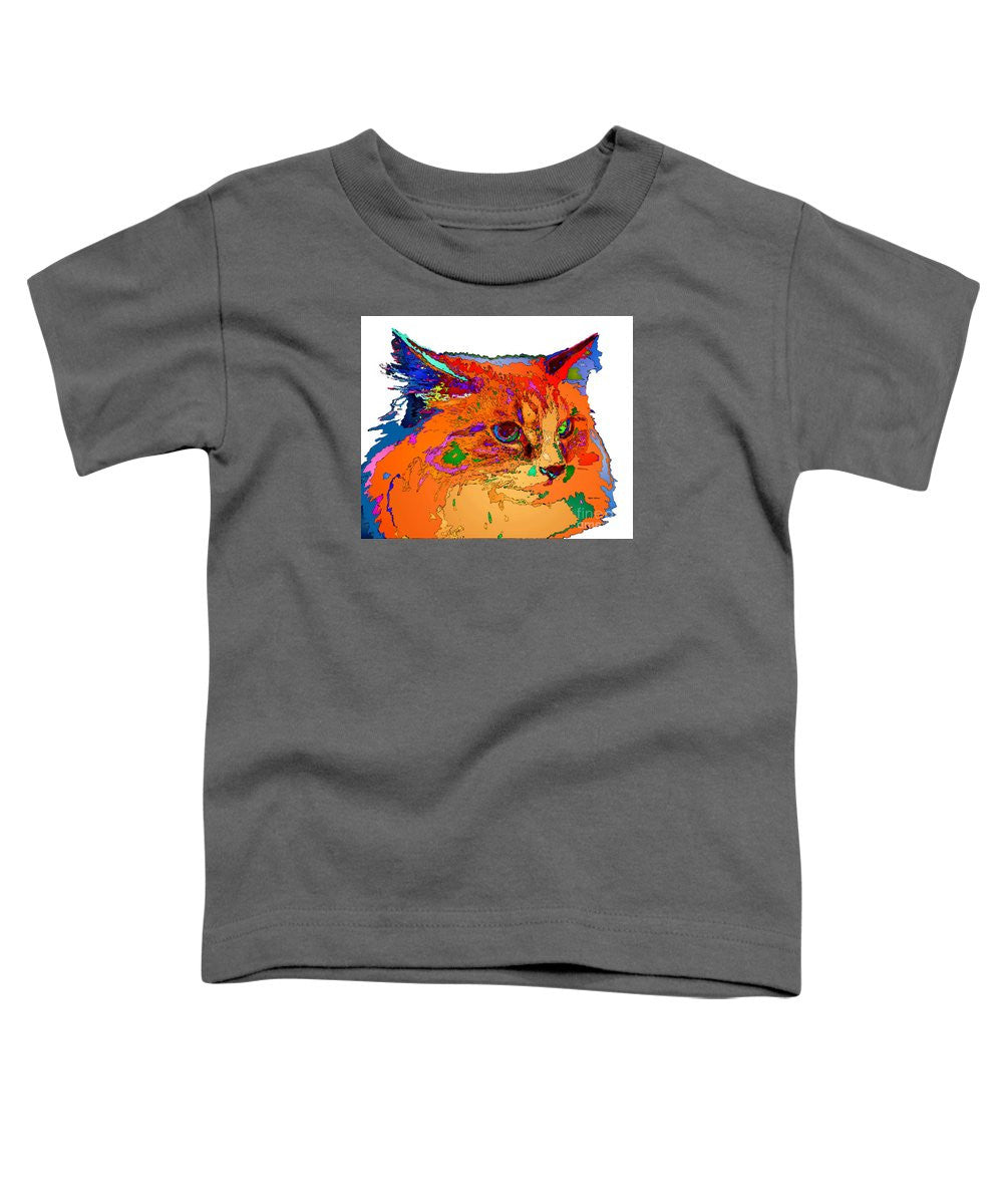 T-shirt pour tout-petits - Stella la chatte. Série Pet