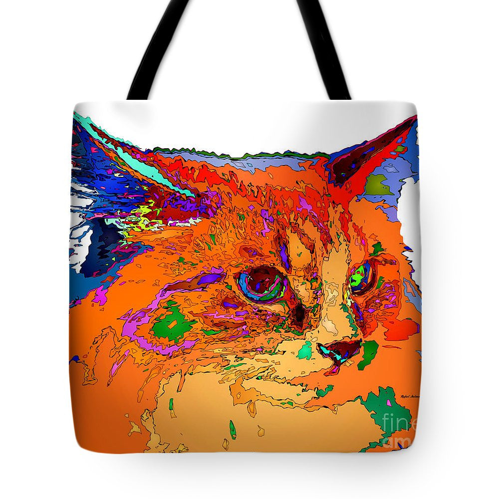 Tote Bag - Stella The Cat. Pet Series