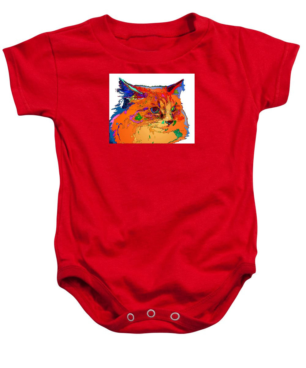 Baby Onesie - Stella The Cat. Pet Series