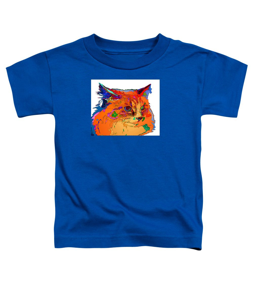 T-shirt pour tout-petits - Stella la chatte. Série Pet