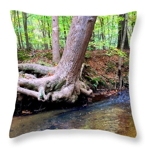 Throw Pillow - Still Standing Tree