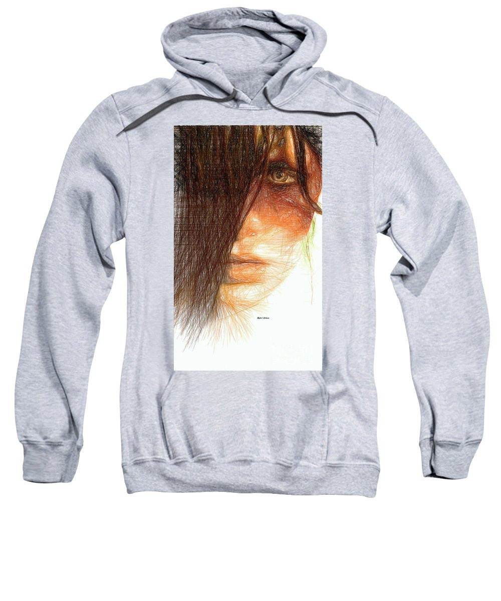 Sweatshirt - Studio Portrait In Pencil 215