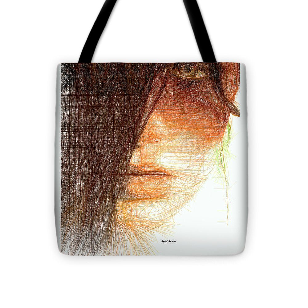 Sac fourre-tout - Portrait en studio au crayon 215