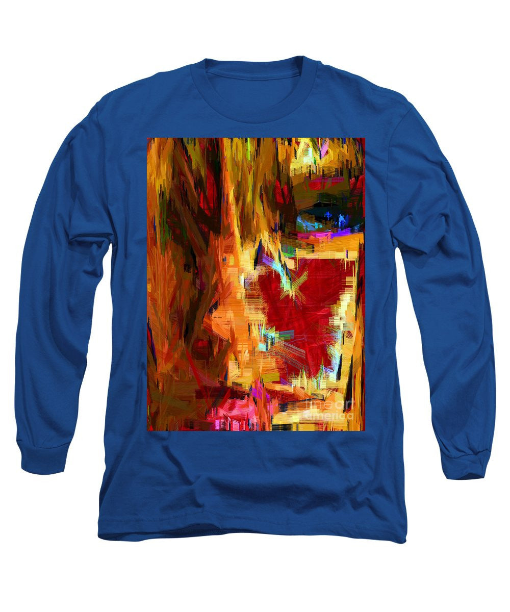 Long Sleeve T-Shirt - Studio Portrait In Pencil 33