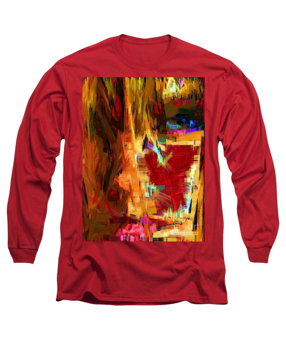 Long Sleeve T-Shirt - Studio Portrait In Pencil 33