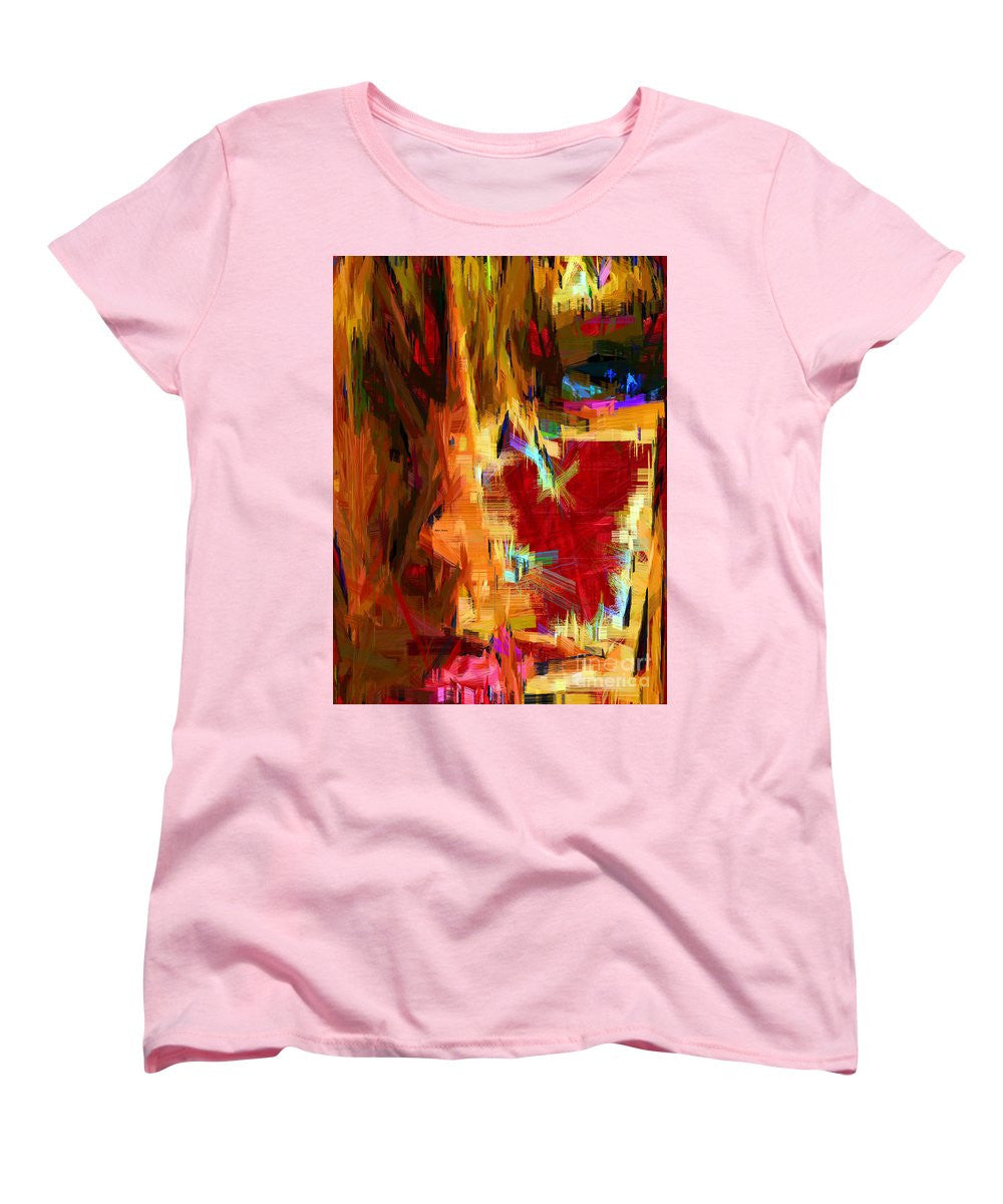 Women's T-Shirt (Standard Cut) - Studio Portrait In Pencil 33