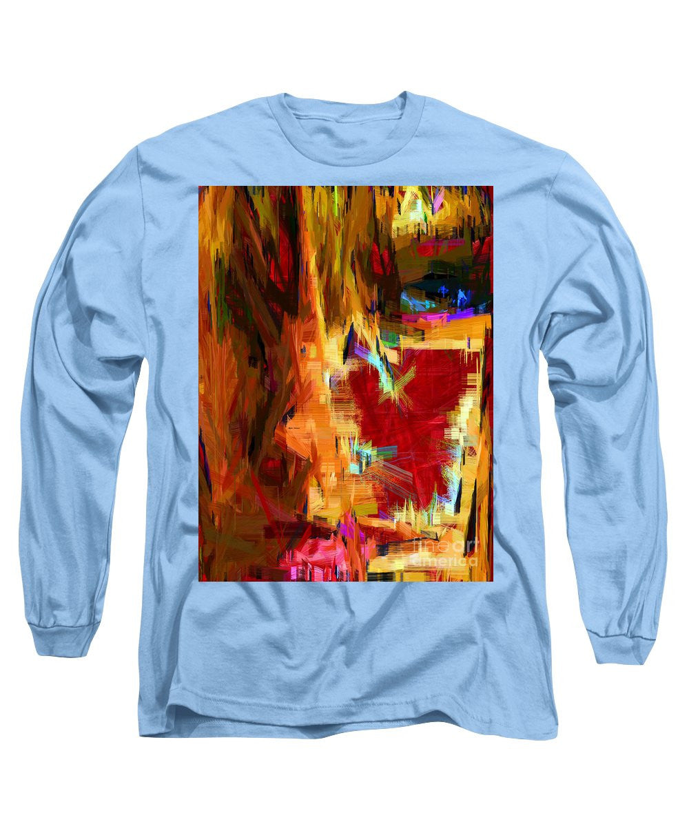 Long Sleeve T-Shirt - Studio Portrait In Pencil 33