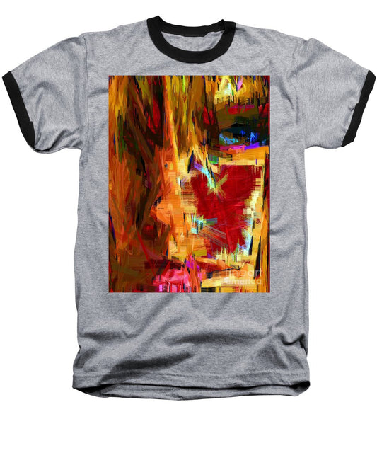 T-shirt de baseball - Portrait en studio au crayon 33