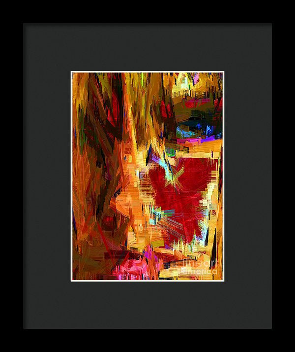 Framed Print - Studio Portrait In Pencil 33