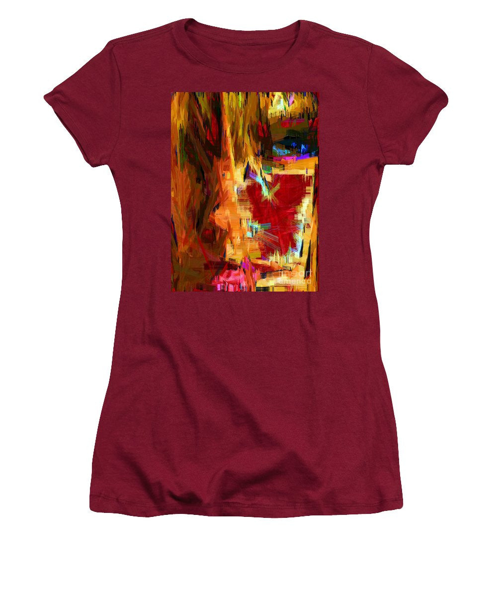 Women's T-Shirt (Junior Cut) - Studio Portrait In Pencil 33