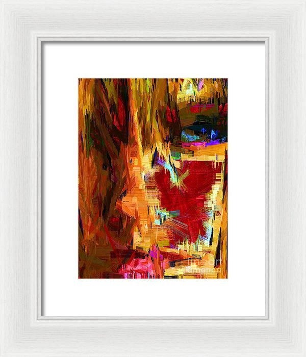 Framed Print - Studio Portrait In Pencil 33