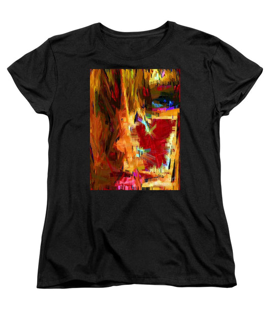 Women's T-Shirt (Standard Cut) - Studio Portrait In Pencil 33