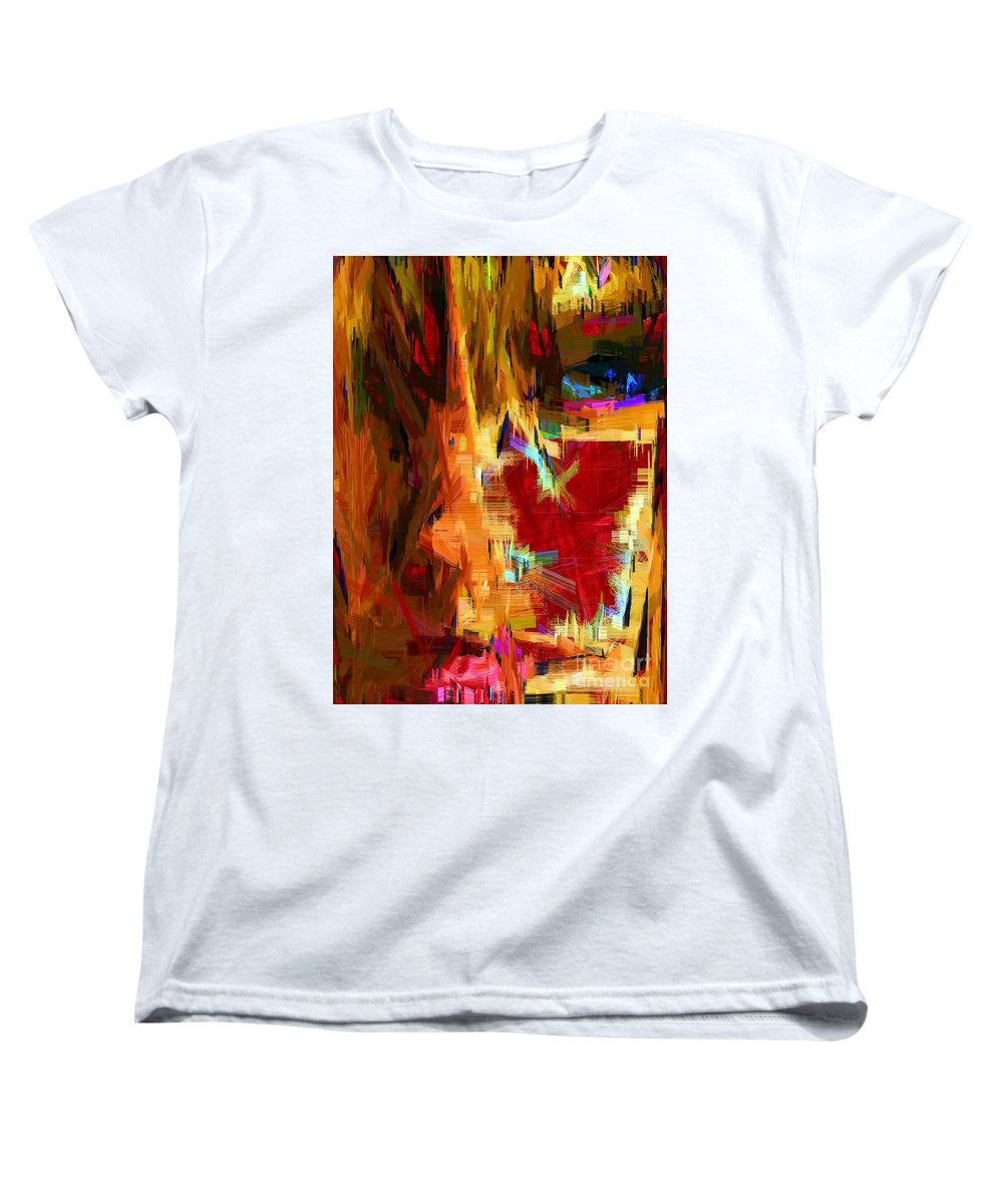 Women's T-Shirt (Standard Cut) - Studio Portrait In Pencil 33