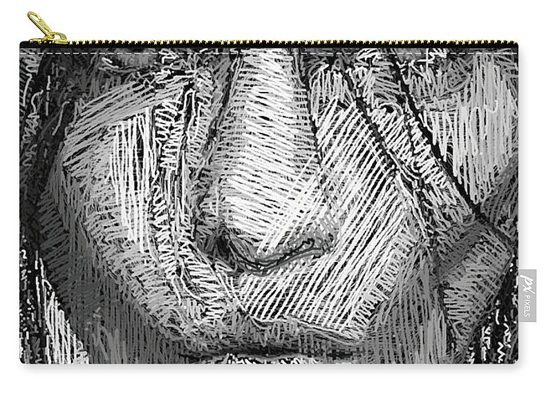 Carry-All Pouch - Studio Portrait In Pencil 36