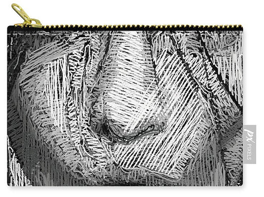 Carry-All Pouch - Studio Portrait In Pencil 36