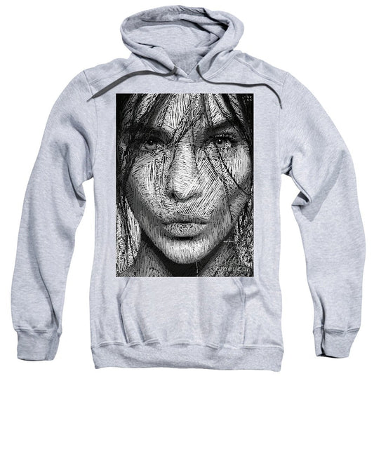 Sweatshirt - Studio Portrait In Pencil 36