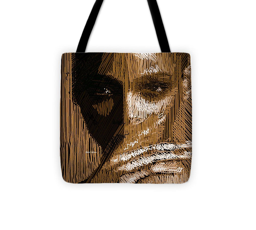 Tote Bag - Studio Portrait In Pencil 37