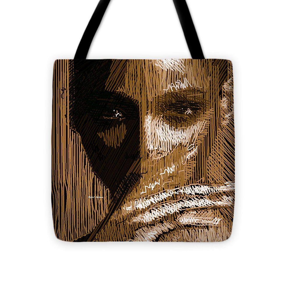 Tote Bag - Studio Portrait In Pencil 37