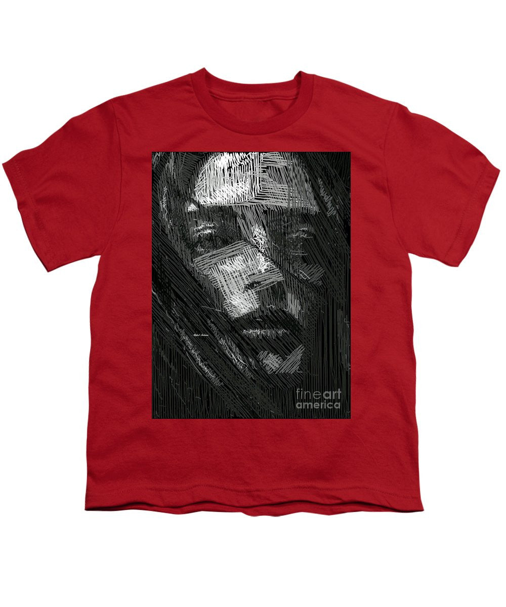 Youth T-Shirt - Studio Portrait In Pencil 38