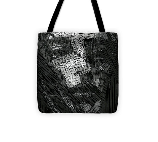 Sac fourre-tout - Portrait en studio au crayon 38