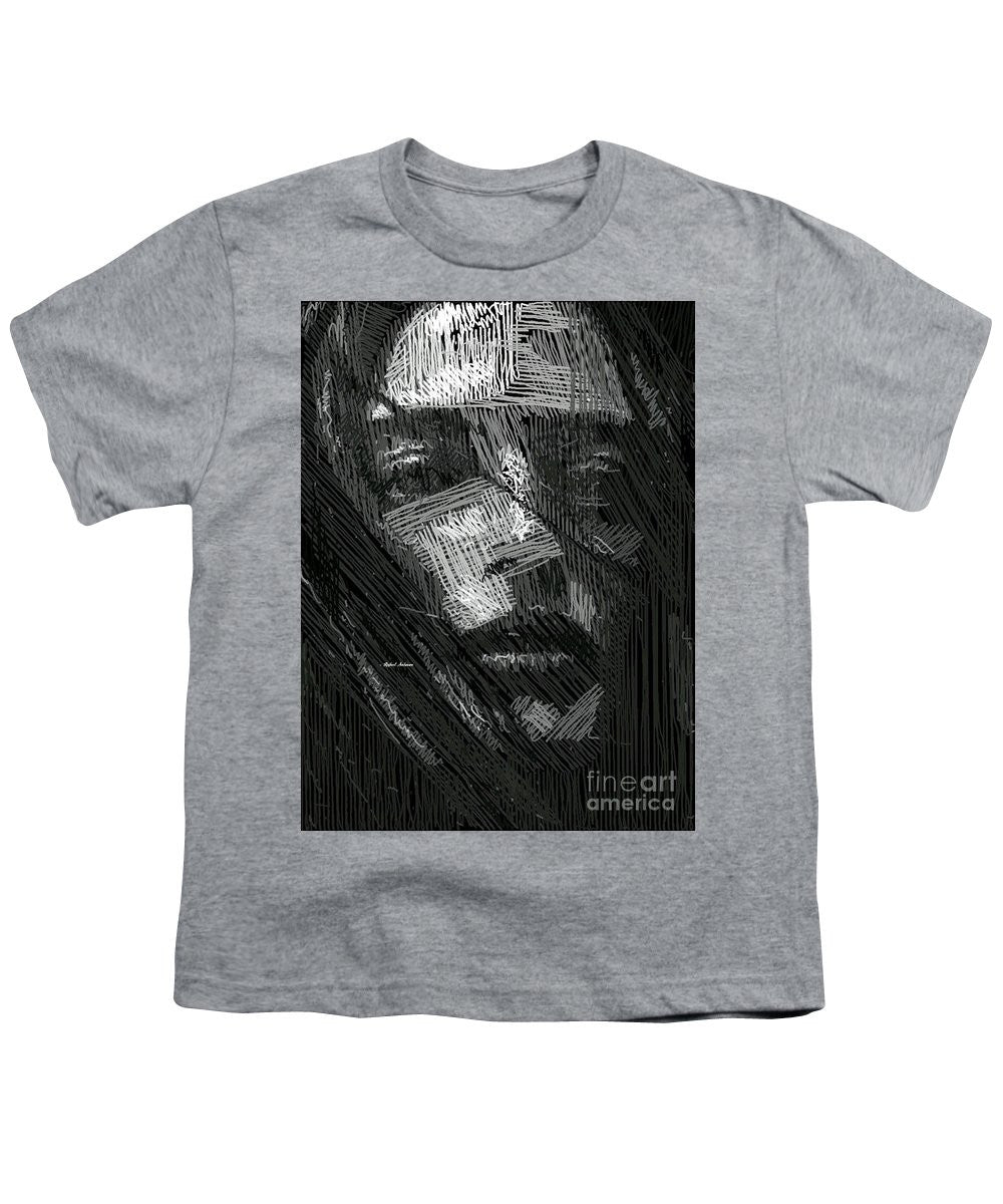 Youth T-Shirt - Studio Portrait In Pencil 38