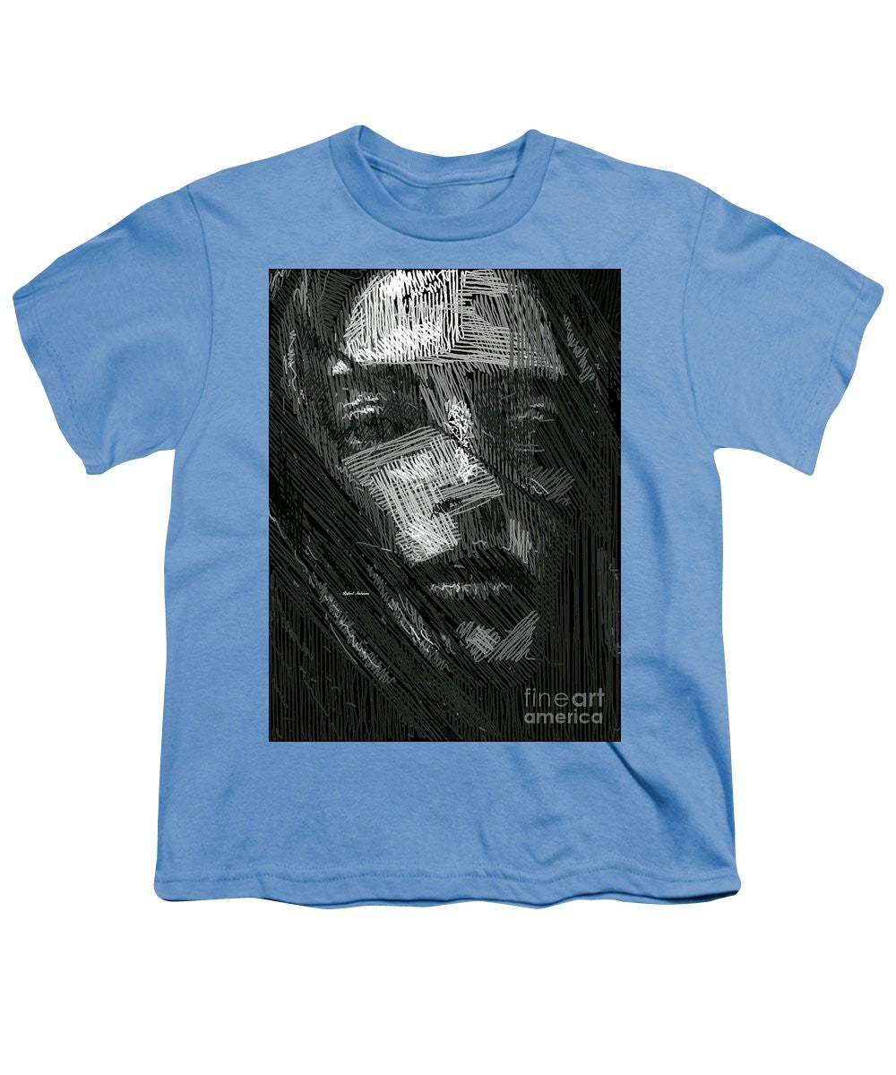 Youth T-Shirt - Studio Portrait In Pencil 38