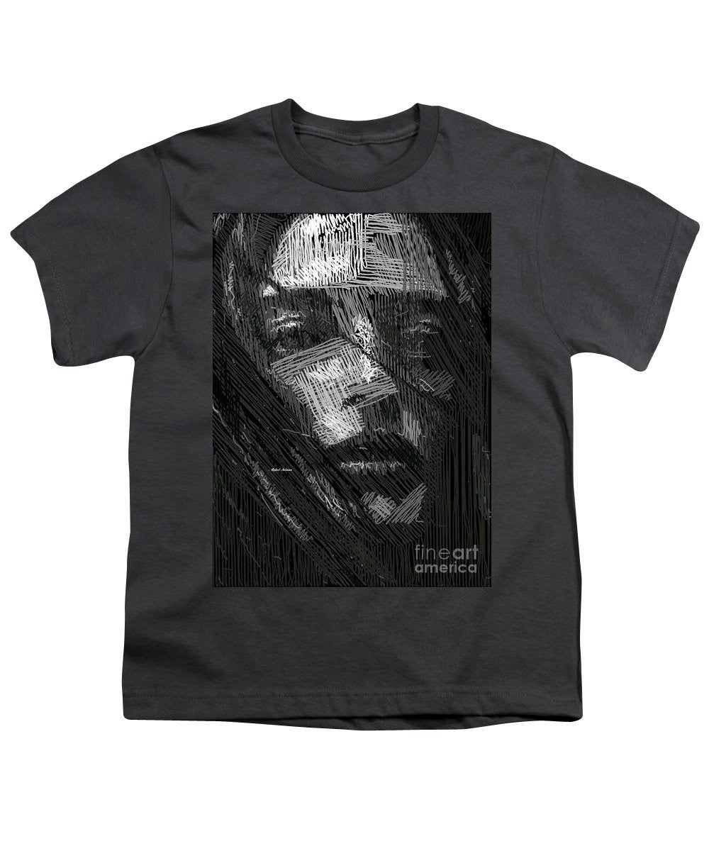 Youth T-Shirt - Studio Portrait In Pencil 38