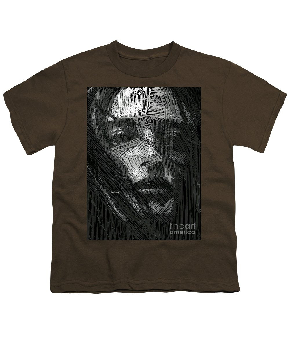 Youth T-Shirt - Studio Portrait In Pencil 38